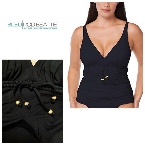 New. Bleu Rod Beattie black tankini 8D-cup. Retails $89 - Picture 1 of 12